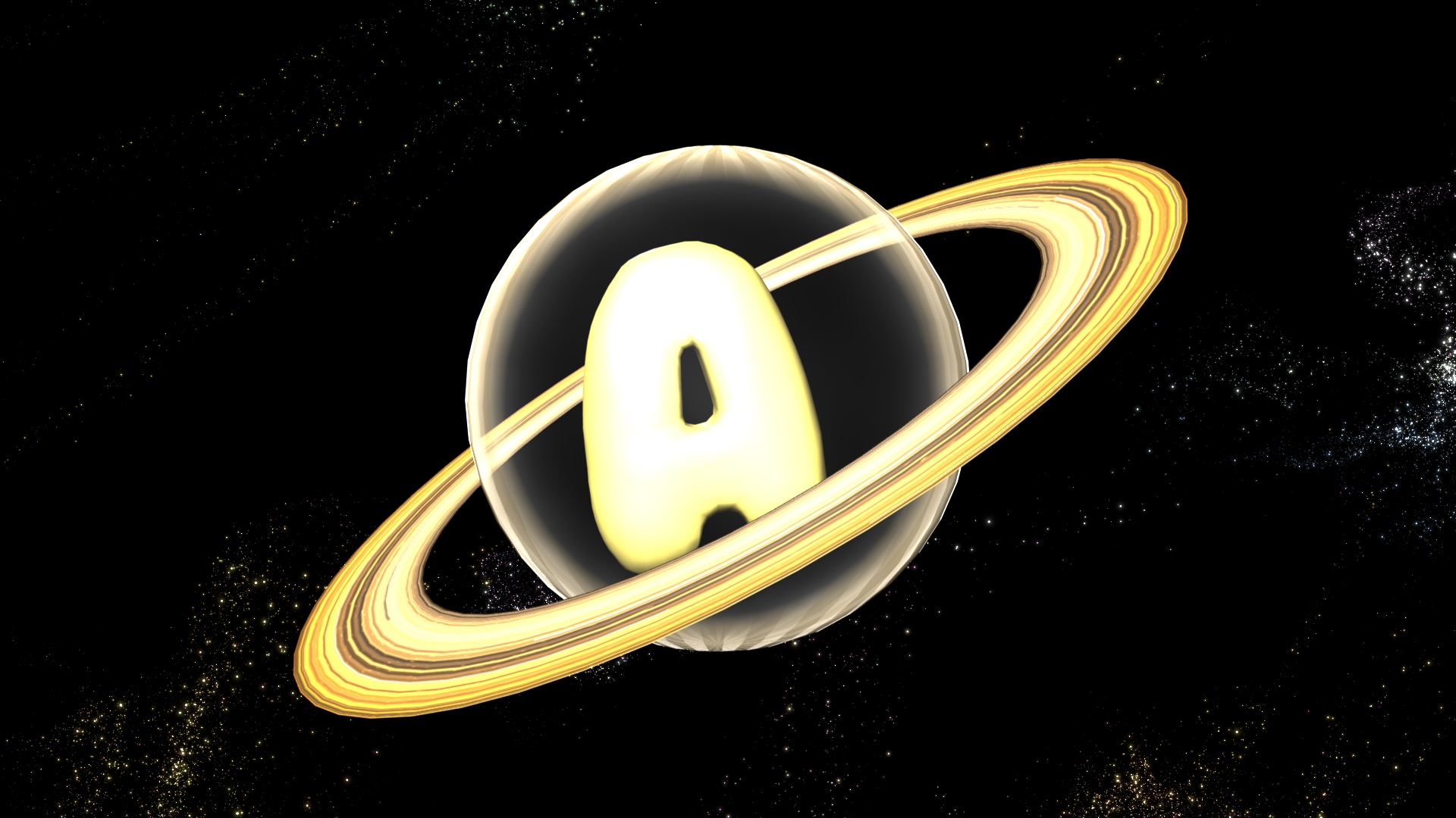 Planet Alistair 3D motion logo